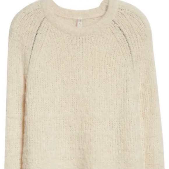 Raquel Allegra Sweater Oat Wool Size Womens XL EUC White - Picture 13 of 14